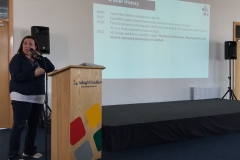 Niamh O\'Mahony presenting SD Europe